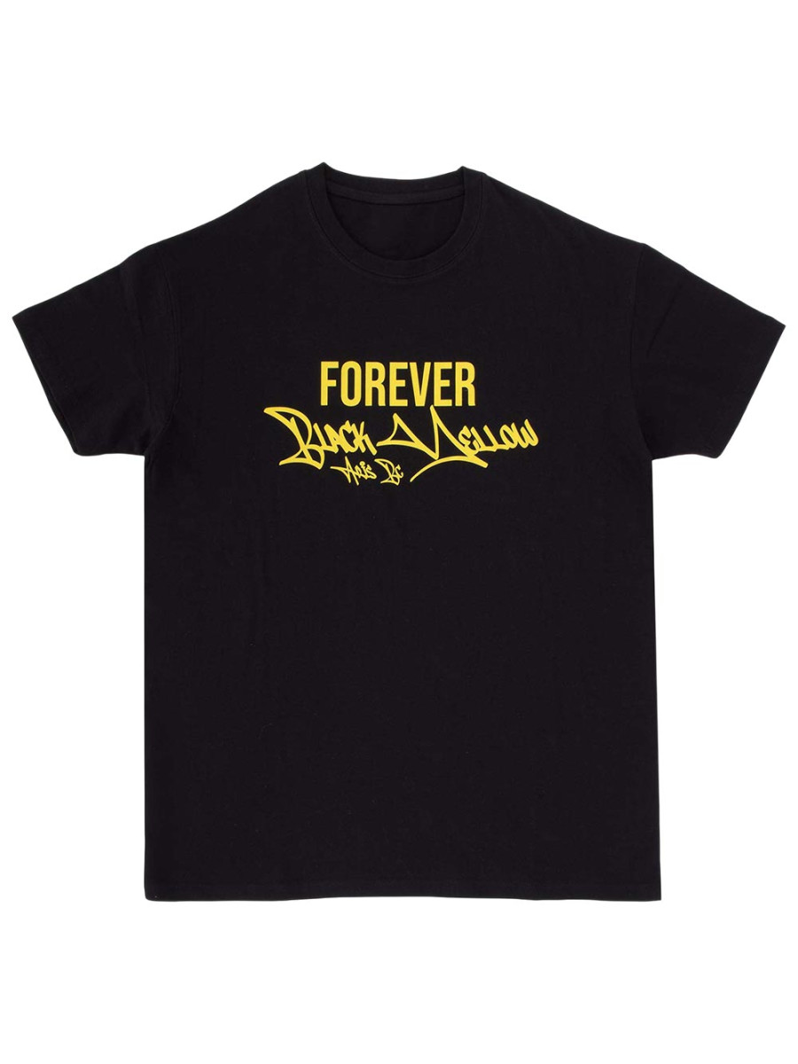 Aris Unisex κοντομάνικη μπλούζα Black 'n Yellow T-Shirt